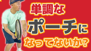 単調ポーチから脱出するボレーの紹介