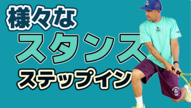様々なスタンス 【ステップイン】
