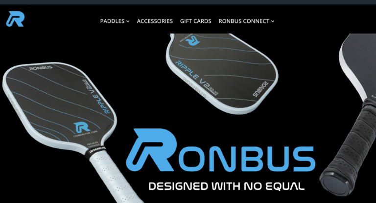 【美品】RONBUS Ripple V2 R4.14 ピックルボールパドル Ripple V2 R4.14-r4ripple2088ev14rc2-1